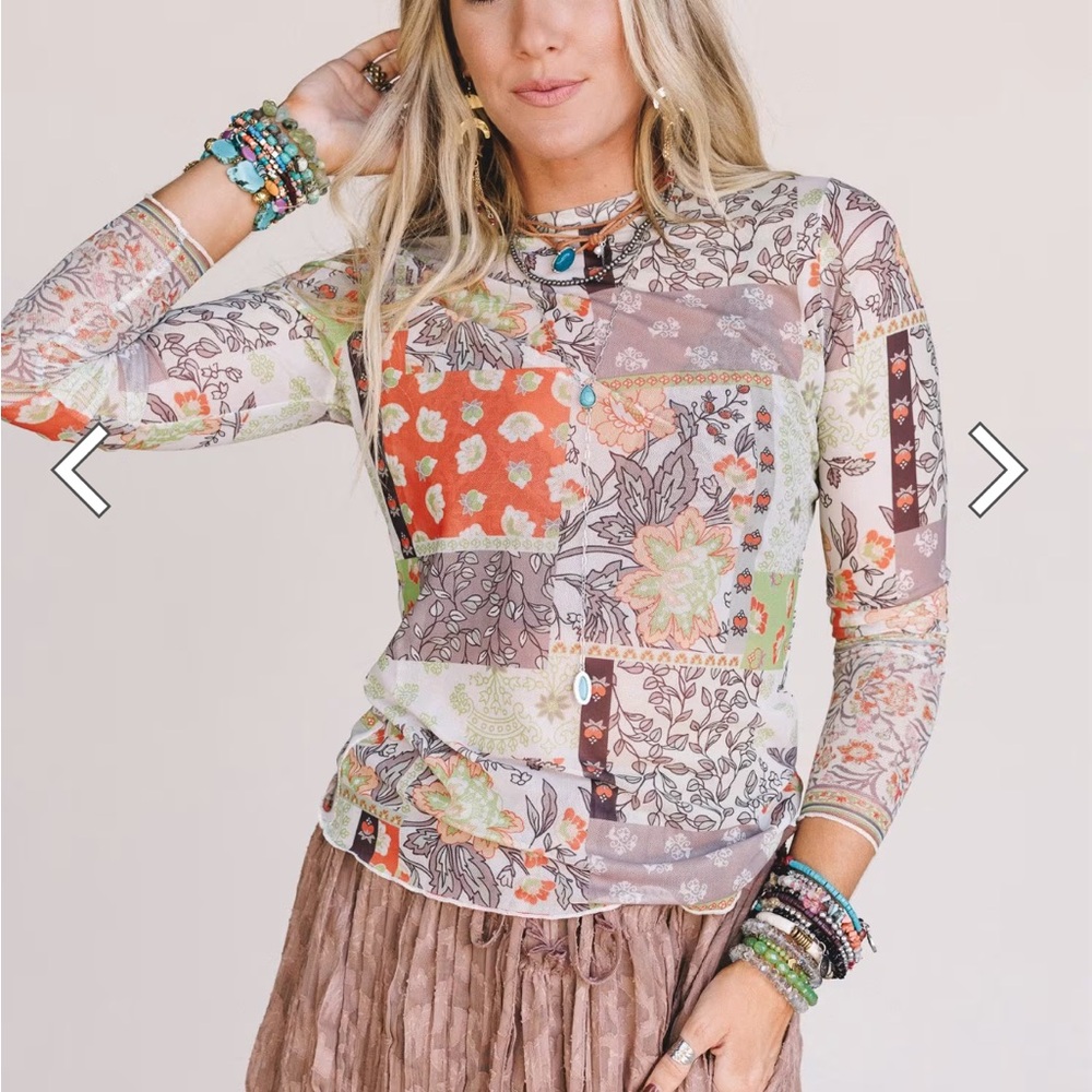 Three Bird Nest NWT Perfect Match Layering Top Sz M